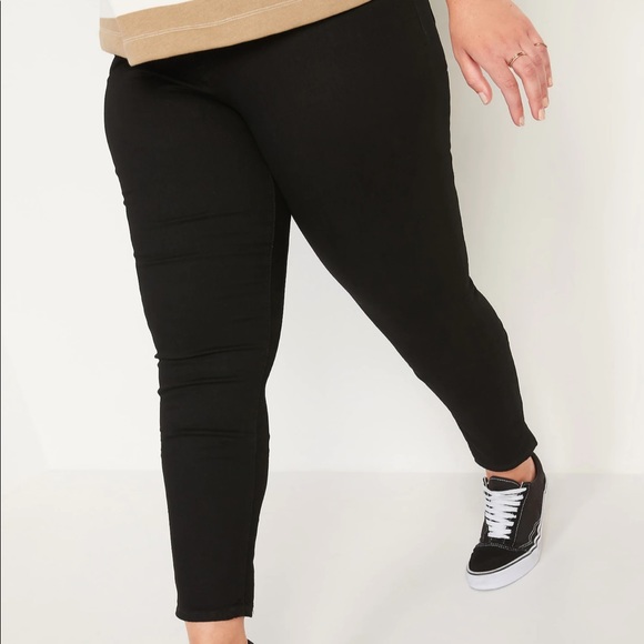 NWT old navy 28 pixie mid rise black pants - Picture 2 of 7